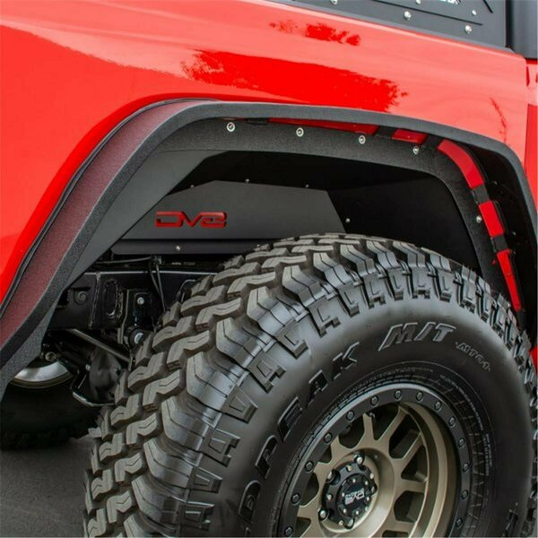 Broma Rear Inner Fenders for 2020 Jeep Gladiator - Black Powder Coat BR2143260